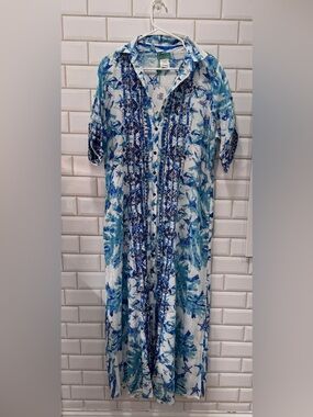 Antica Sartoria by Giacamo Cinque. NWT Long Dress with pockets. L/XL